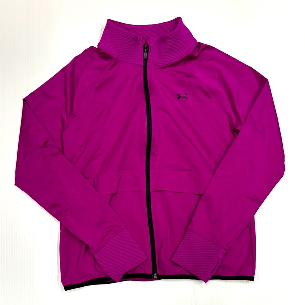 Under Armour Magenta Full-Zip Jacket Women’s Size Small